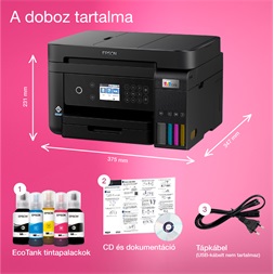 Epson EcoTank L6270 színes tintasugaras fekete multifunkciós nyomtató