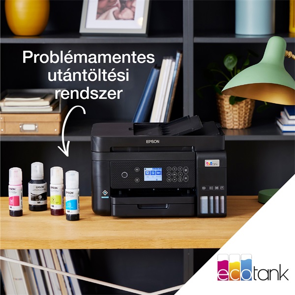 Epson EcoTank L6270 színes tintasugaras fekete multifunkciós nyomtató
