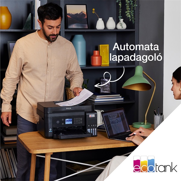 Epson EcoTank L6270 színes tintasugaras fekete multifunkciós nyomtató