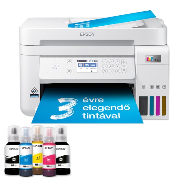 Epson EcoTank L6276 színes tintasugaras fehér multifunkciós nyomtató