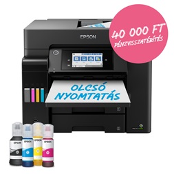 Epson EcoTank L6570 színes nyomtató MFP, Duplex, WiFi/USB/LAN, 8100/6500 oldal tinta a dobozban