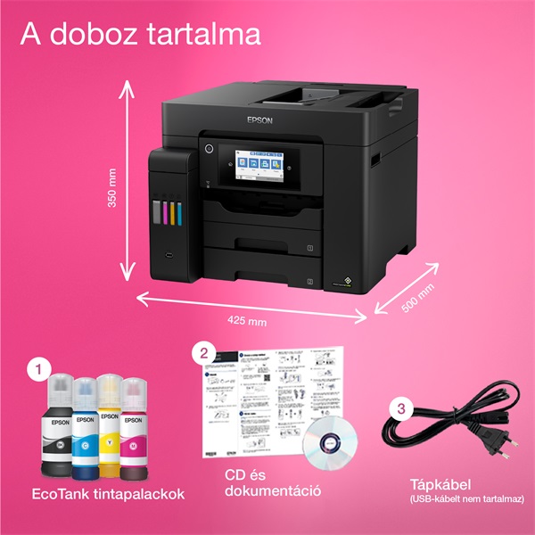 Epson EcoTank L6570 színes tintasugaras multifunkciós nyomtató