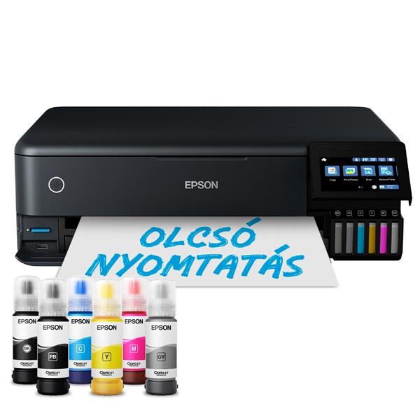 Epson EcoTank L8180 A3+ színes tintasugaras multifunkciós fotónyomtató