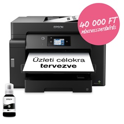 Epson EcoTank M15140 A3 mono nyomató MFP, Duplex, WiFi/USB/LAN, 4500 oldal tinta a dobozban