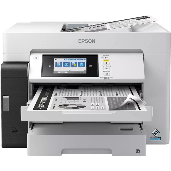 Epson EcoTank M15180 A3 mono nyomató MFP, Duplex, WiFi/USB/LAN, 4500 oldal tinta a dobozban