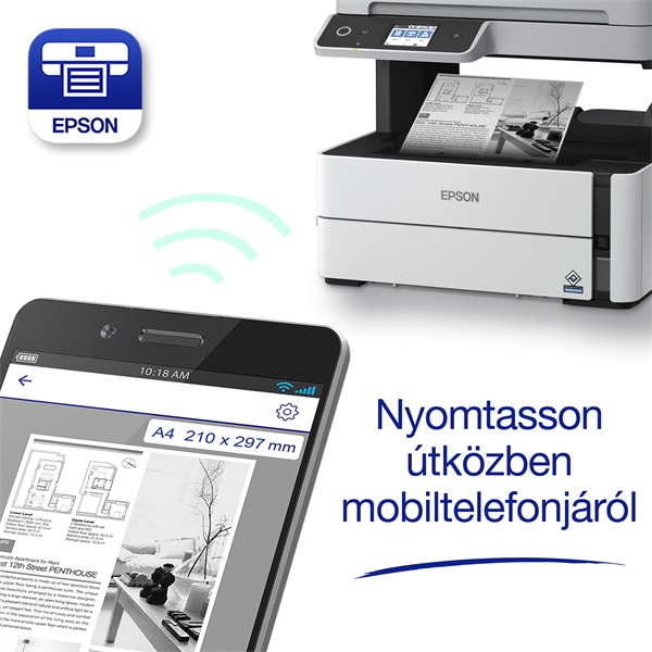 Epson EcoTank M3170 mono tintasugaras multifunkciós nyomtató