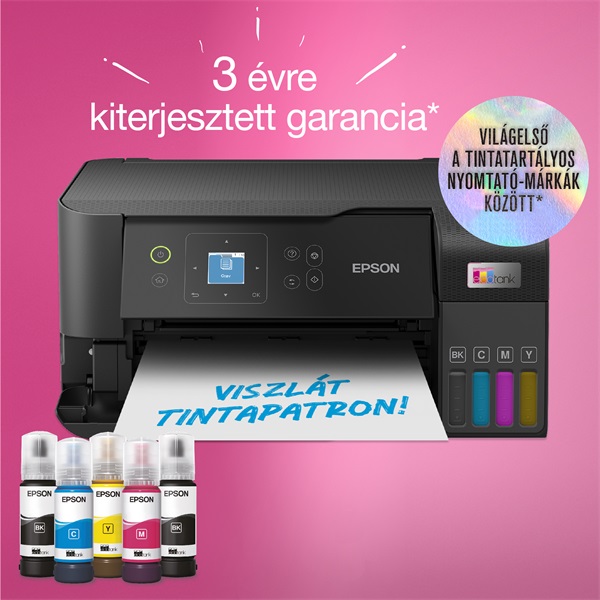 Epson Ecotank L3560 színes tintasugaras multifunkciós nyomtató