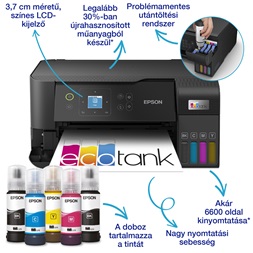 Epson Ecotank L3560 színes tintasugaras multifunkciós nyomtató