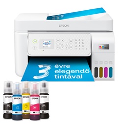 Epson Ecotank L5316 A4 MFP ADF Ethernet/WIFI színes multifunkciós tintasugaras nyomtató