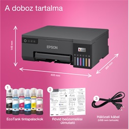 Epson Ecotank L8050 A4 színes tintasugaras multifunkciós nyomtató