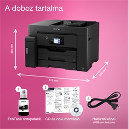 Epson M15140 A3 MFP duplex ADF Ethernet/WIFI mono multifunkciós tintasugaras nyomtató