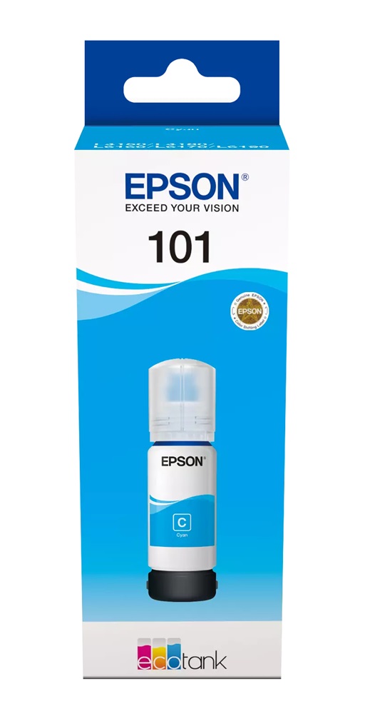 Epson C13T03V24A T03V2 70ml EcoTank kompatibilis cián tintapalack