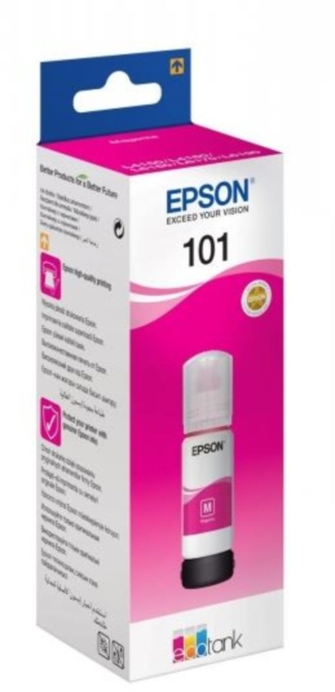 Epson C13T03V34A T03V3 70ml EcoTank kompatibilis magenta tintapalack