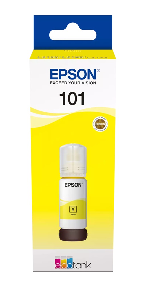 Epson C13T03V44A T03V4 70ml EcoTank kompatibilis sárga tintapalack
