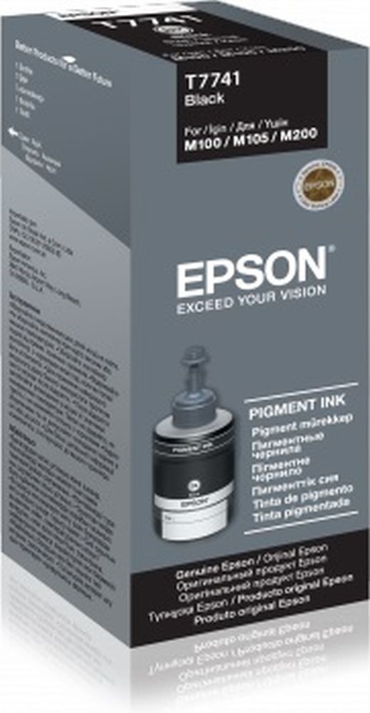 Epson C13T77414A T7741 140ml EcoTank kompatibilis fekete tintapalack
