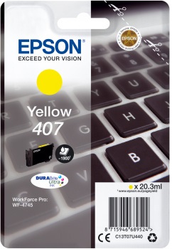 Epson C13T07U440 WF-4745DTWF L sárga tintapatron