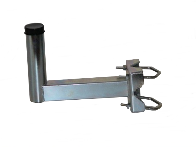 Erkélytartó 20 cm horganyzott