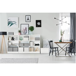 Esselte Home kocka alakú 3db/csomag fehér tárolódoboz