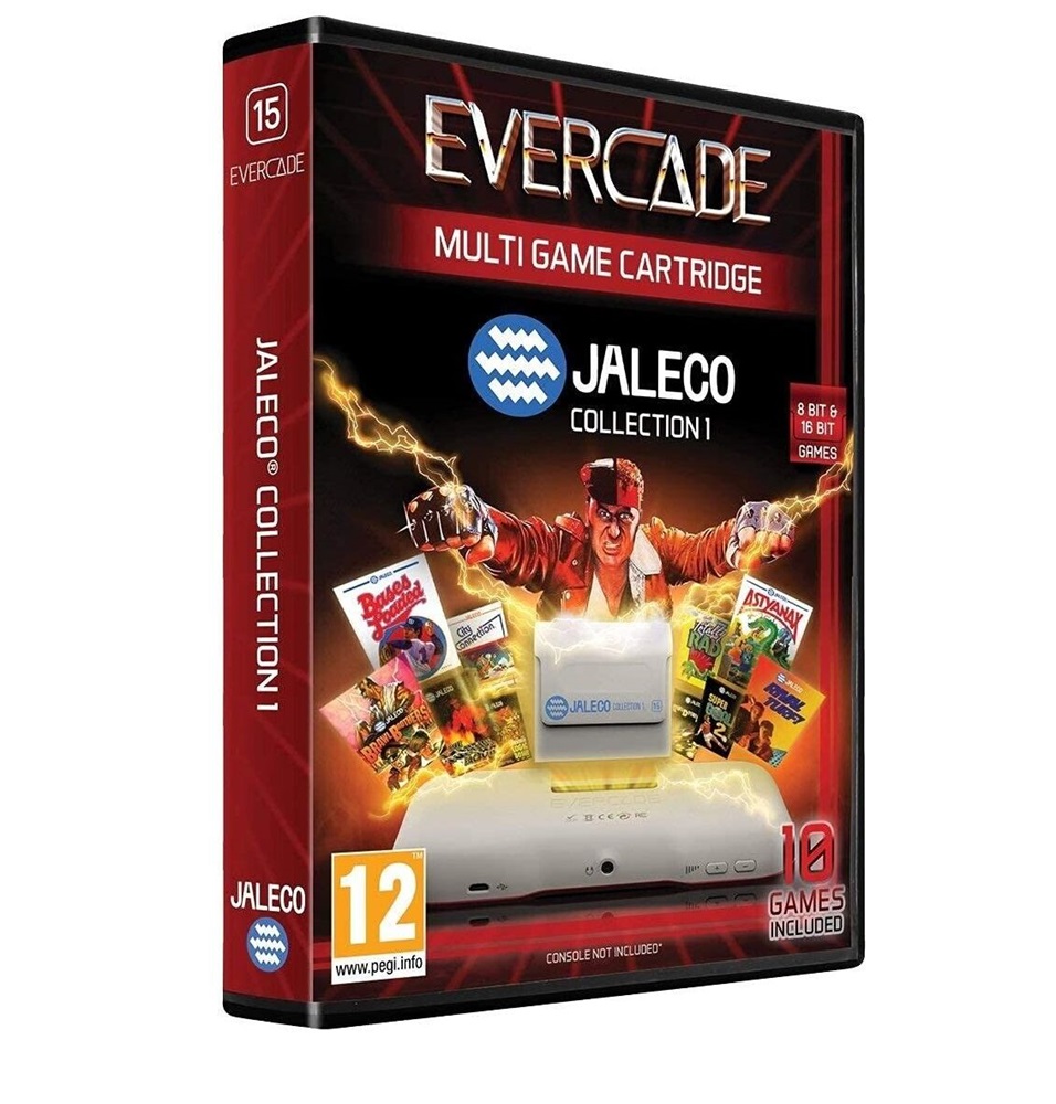 Evercade #15 Jaleco Collection 1 10in1 Retro Multi Game játékszoftver csomag
