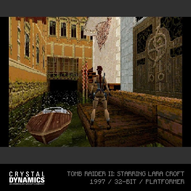 Evercade #40 Tomb Raider Collection 1 3in1 Retro Multi Game játékszoftver csomag