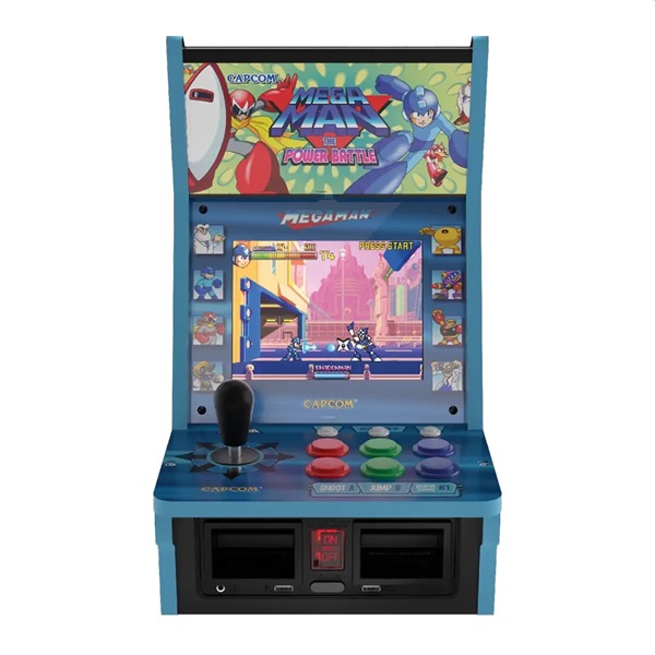 Evercade Arcade Alpha 2032 cm/IPS/4:3/Retro Gaming/MegaMan/USB/Audio/Bartop játékkonzol