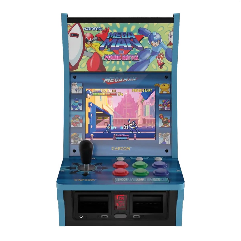 Evercade Arcade Alpha 2032 cm/IPS/4:3/Retro Gaming/MegaMan/USB/Audio/Bartop játékkonzol