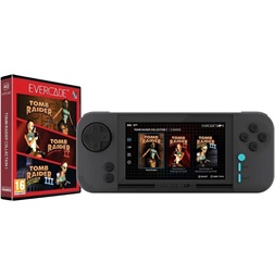 Evercade EXP-R Retro Gaming/800x480/IPS/Wi-Fi/USB-C/Tomb Raider Collection/hordozható játékkonzol