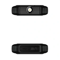 Evolveo Strongphone Q1 2,4" DualSIM fekete-narancs mobiltelefon