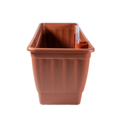 FLAIR 61496 hidrokultúrás terrakotta 60 cm balkonláda