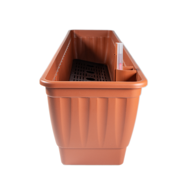 FLAIR 61498 hidrokultúrás terrakotta 80 cm balkonláda