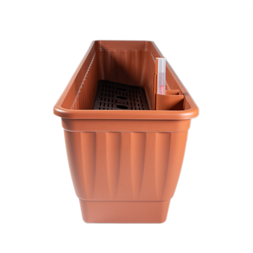 FLAIR 61498 hidrokultúrás terrakotta 80 cm balkonláda