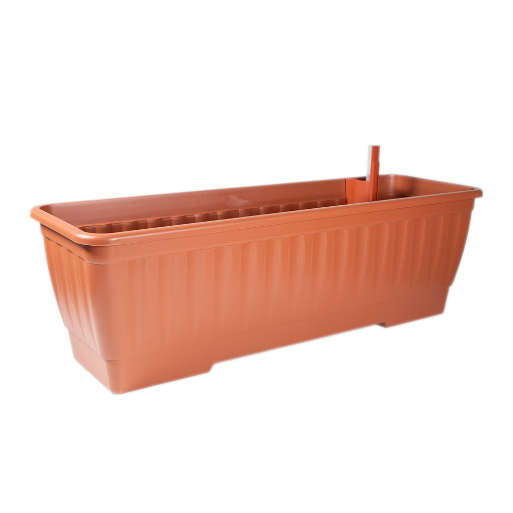 FLAIR 61539 hidrokultúrás terrakotta 40 cm balkonláda