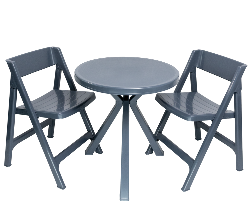 FLAIR 61604 antracit balkon szett