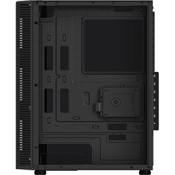 FSP CMT192 fekete (táp nélküli) ablakos mATX ház
