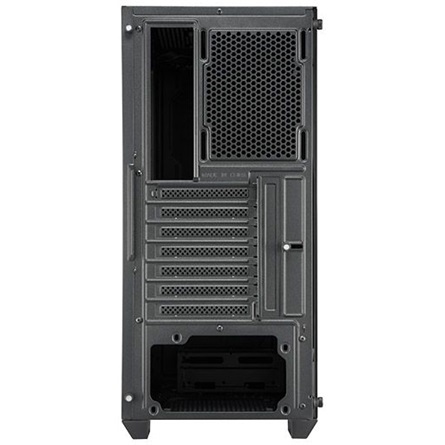 FSP CMT212G táp nélküli ablakos Mid Tower számítógépház fekete