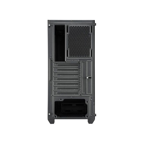 FSP CMT212 táp nélküli ablakos Mid Tower számítógépház fekete