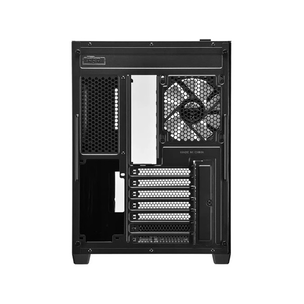 FSP CMT380B táp nélküli ablakos Mid Tower számítógépház fekete