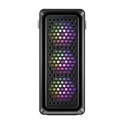 FSP Ultra CUT593A fekete ablakos eATX ház