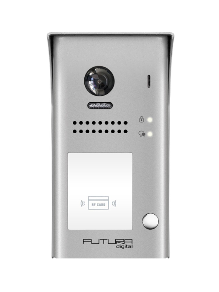 FUTURA VDT-607/ID/S1 2.0 MP/1700-s látószög/1 lakásos/színes videó kaputelefon kamera egység