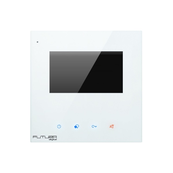 FUTURA VDX-439 érintőkijelzős/Wi-Fi modul hívástovábbítással/4,3"-s kijelző/Interkom/videós lakáskészülék