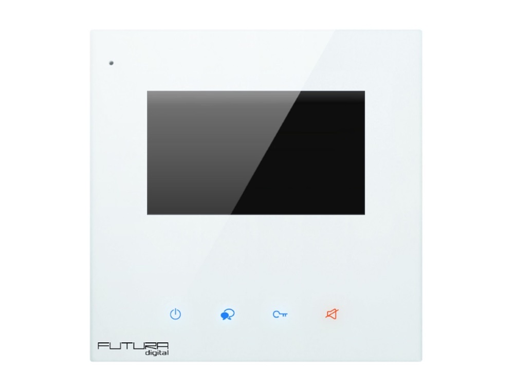 FUTURA VDX-439 érintőkijelzős/Wi-Fi modul hívástovábbítással/4,3"-s kijelző/Interkom/videós lakáskészülék