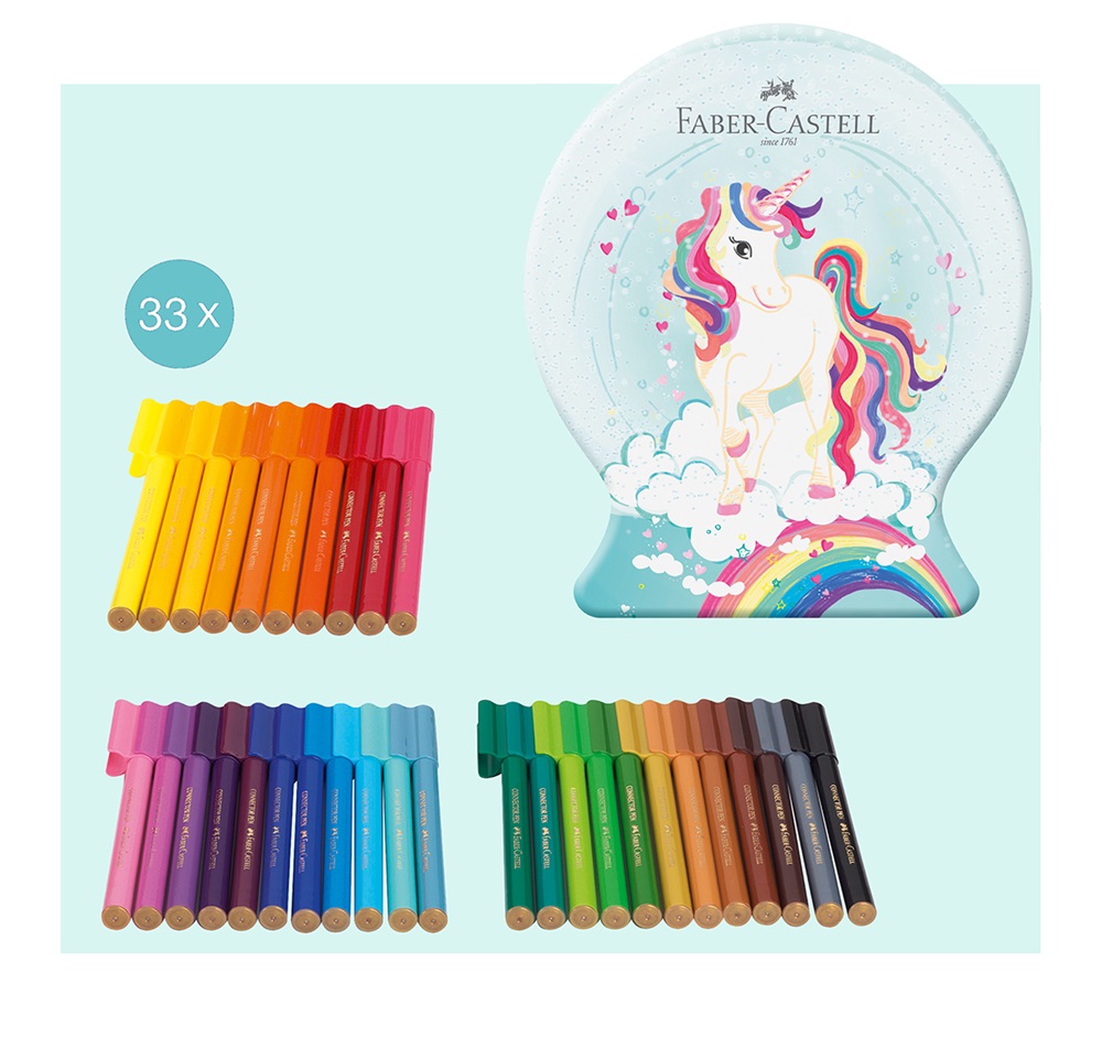 Faber-Castell Connector Unikornis 33 db filctoll készlet