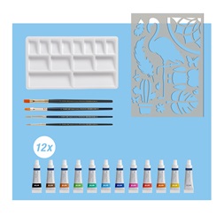Faber-Castell Creative Studio 18 db akvarell festőkészlet