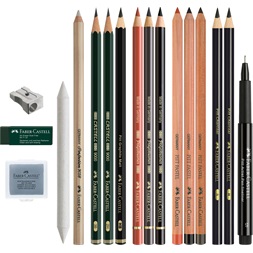 Faber-Castell Discovery set 17 db-os művészceruza készlet