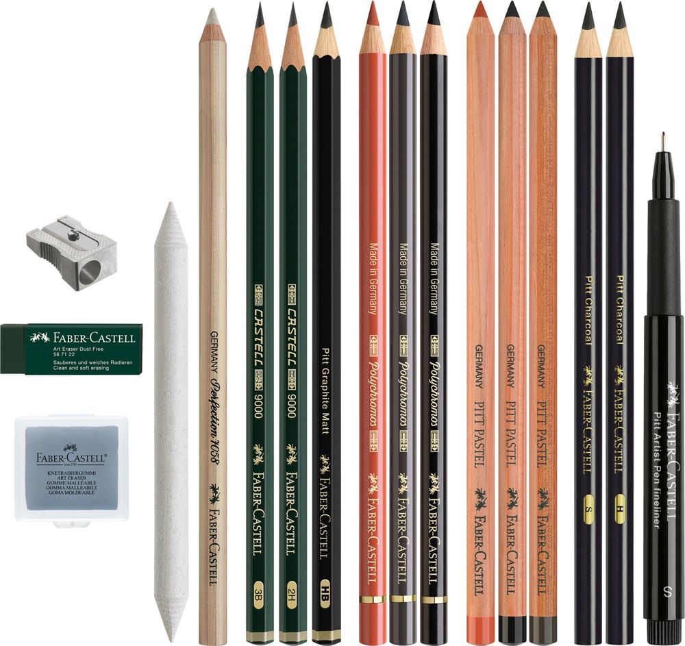 Faber-Castell Discovery set 17 db-os művészceruza készlet