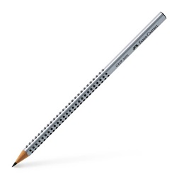 Faber-Castell Grip 2001 háromszögletű ezüst H grafitceruza