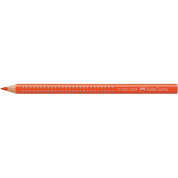 Faber-Castell Grip Jumbo háromszögletű narancssárga színes ceruza