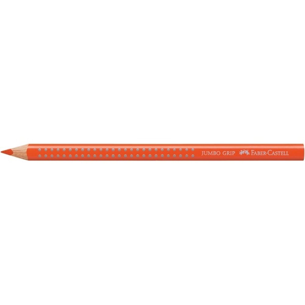 Faber-Castell Grip Jumbo háromszögletű narancssárga színes ceruza