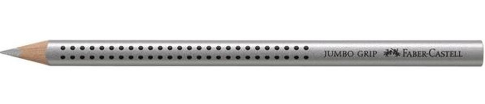 Faber-Castell Grip Jumbo háromszögletű ezüst színes ceruza