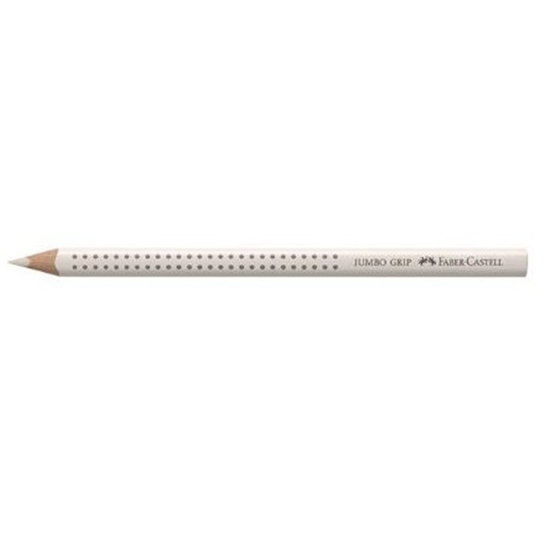 Faber-Castell Grip Jumbo háromszögletű fehér színes ceruza
